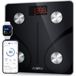 Osobní váha RENPHO R-A019, nosnost 220 kg, černá
