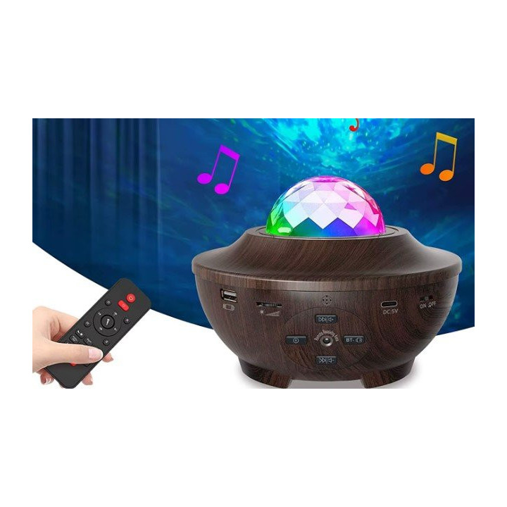 LED bluetooth světelný projektor s dálkovým ovladačem BL-XK01, 5 V