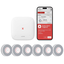 SMART detektor kouře X-SENSE XS0B-MR61 (SBS50), 6ks, bílá, (německý jazyk)