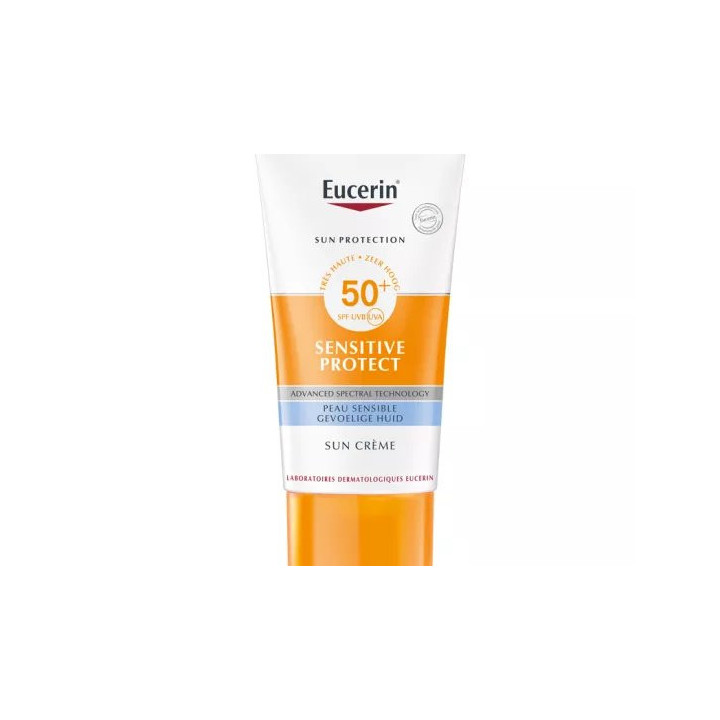 Opalovací krém na obličej EUCERIN Sensitive Protect Sun Cream SPF50+, 50 ml
