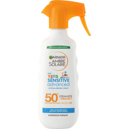 Opalovací mléko ve spreji GARNIER Ambre Solaire Kids Sensitive Advanced, SPF 50+, 270 ml