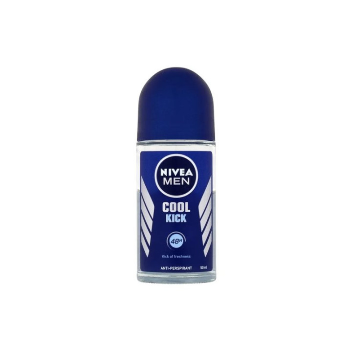 Antiperspirant roll-on NIVEA MEN Cool Kick 48h, 50 ml