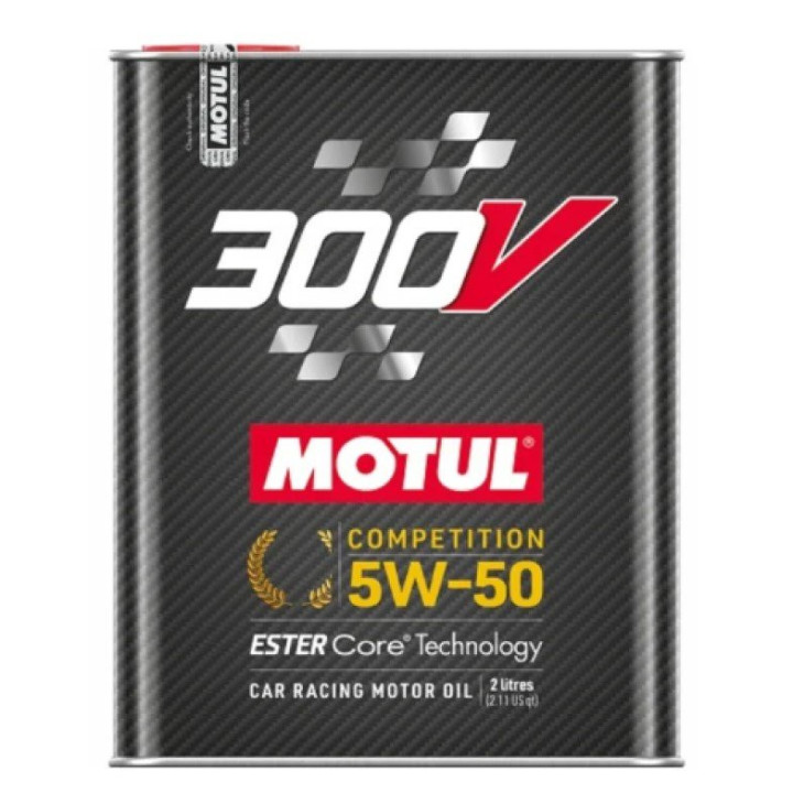 Motorový olej MOTUL 300V Competition 5W-50, 2 L