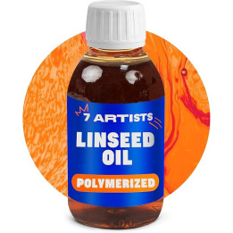 Lněný olej 7 ARTISTS Linseed Oil Polymerized, 125 ml