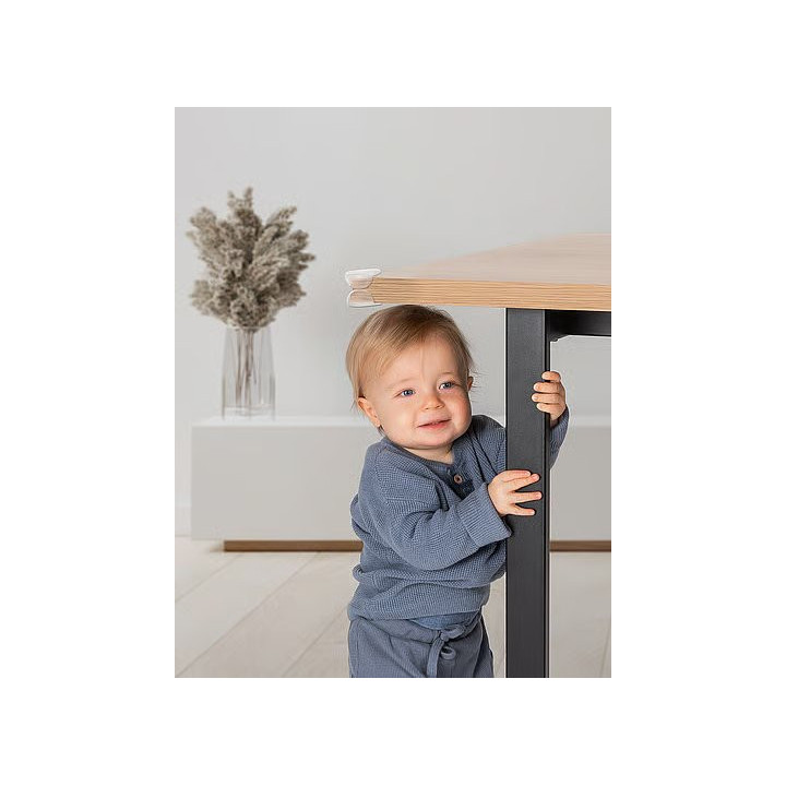 Rohový chránič REER 82069, 12 ks, průhledná