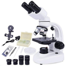 Biologický mikroskop LAKWAR E93305, bílá