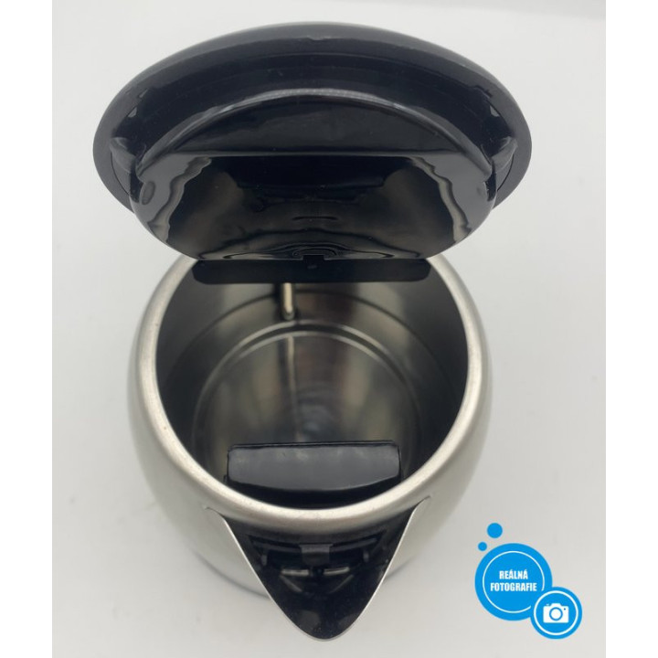 Rychlovarná konvice ORAVA VK-3217S, 2000 W, 1,7 l, stříbrná