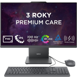 All in One PC LENOVO IdeaCentre AIO 27AKP10, 16GB RAM, 1 TB SSD, Luna Grey