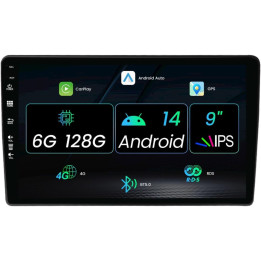 9" Autorádio Android Car Stereo BX-D04, 6 GB/128 GB