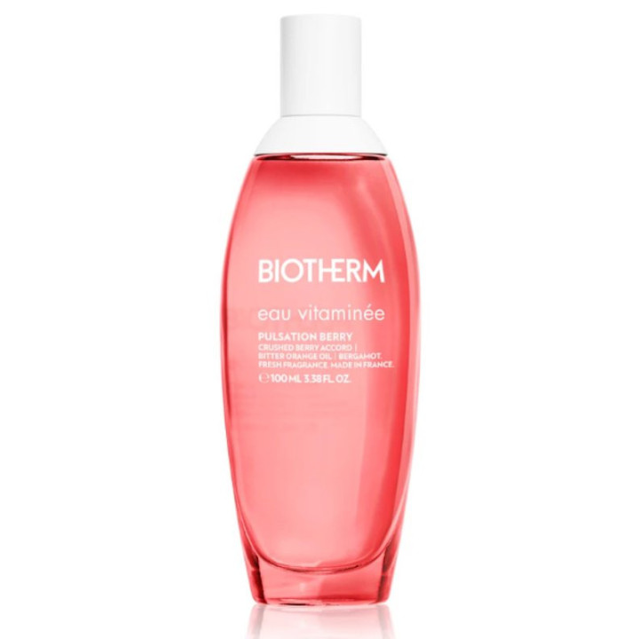 Tělová mlha pro ženy BIOTHERM Eau Vitaminée Pulsation Berry, 100 ml