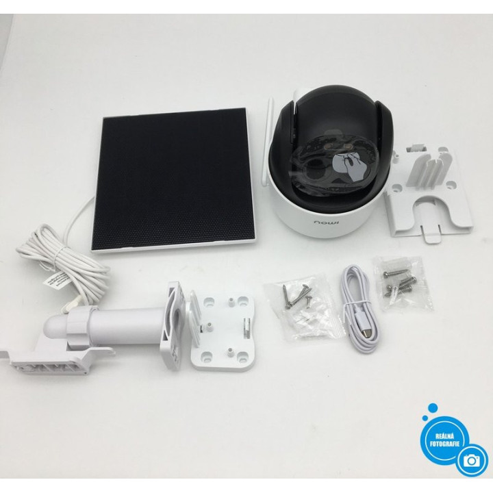 Venkovní WiFi SMART kamera se solárním panelem IMOU Cell PT 2C, 3MP, bílá