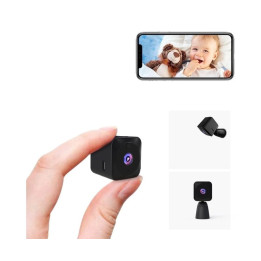 Mini kamera Q18, 1 500 mAh, 4K, černá