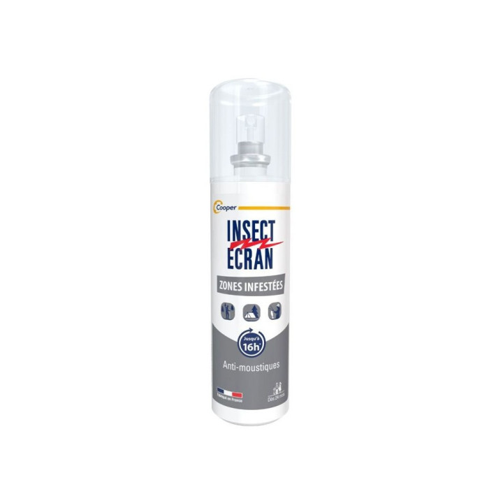 Repelent INSECT ECRAN Zones Infestées, 100 ml