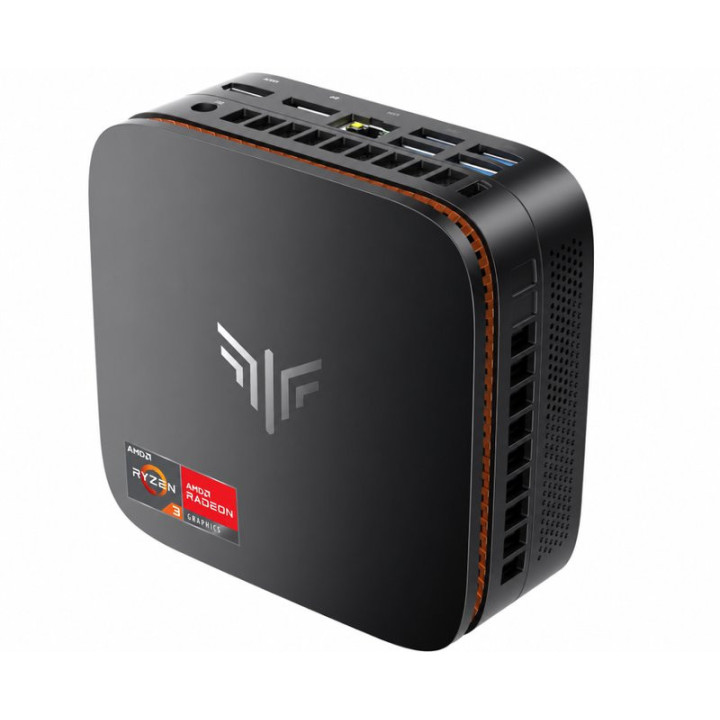 Mini PC NIPOGI P1 AMD Ryzen 3 3250U, 8GB RAM + 512GB SSD, černá