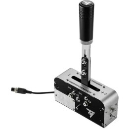 Sekvenční řadící páka a ruční brzda THRUSTMASTER TSS Handbrake, 2v1, stříbrná