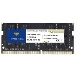 Paměťový modul TIMETEC 76TT26NUS2R8-16G, 16 GB DDR4