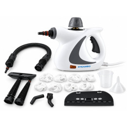 Parní čistič STEAMEO TM-399, 1050 W, bílá