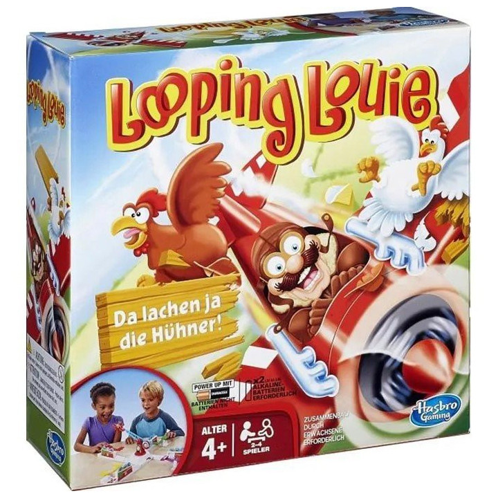 Společenská hra HASBRO Looping Louie 15692 (německý jazyk)