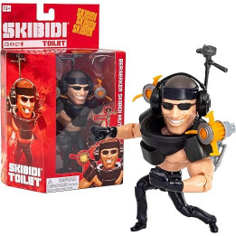 Sběratelská figurka BONKERS Skibidi Toilet Berserker Skibidi Mutant 383S2, 15 cm