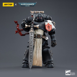 Sběratelská figurka JOYTOY The Emperors Champion Rolantus, Black Templars 1/18