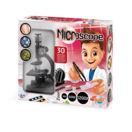 Vědecká sada s mikroskopem pro děti BUKI FRANCE MS907B, 8+