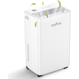 Odvlhčovač vzduchu LOEFME STS6-1028, 165 W, 1,5 L, bílá