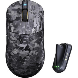Herní myš ATTACK SHARK RS3-ULTRA (PAW3955MAX), černá