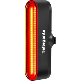 SMART zadní světlo na kolo TELLEGANTE BTL200, 1 200 mAh, 200 lm, černá