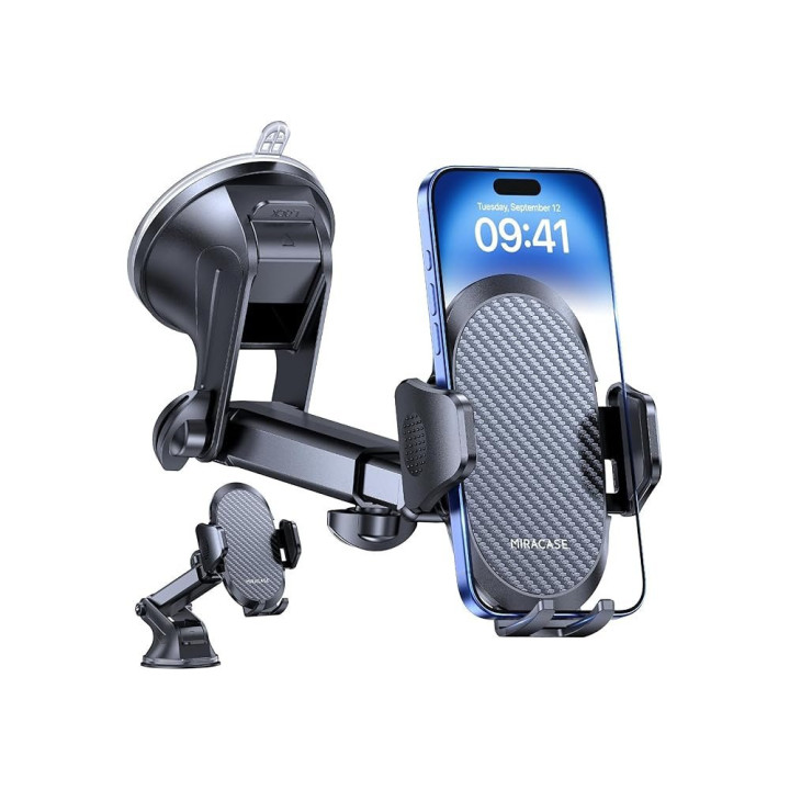 Držák na mobilní telefon do auta MIRACASE 04033, černá