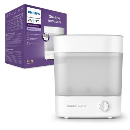 Elektrický sterilizátor kojeneckých lahví PHILIPS AVENT SCF291/01, 650 W, bílá