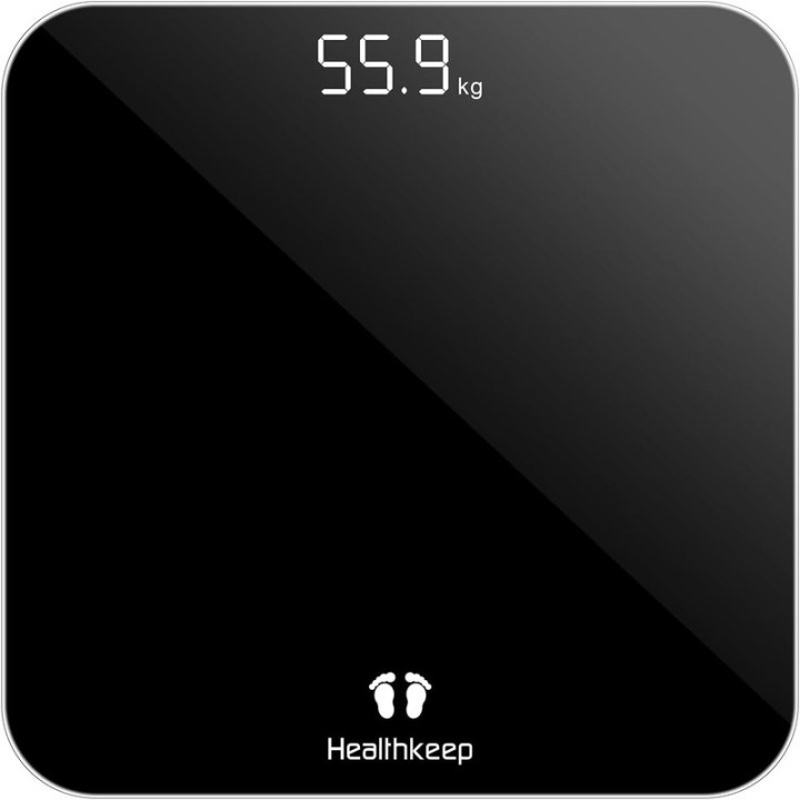 Osobní váha HEALTHKEEP EB1224, max. nosnost 180kg, černá