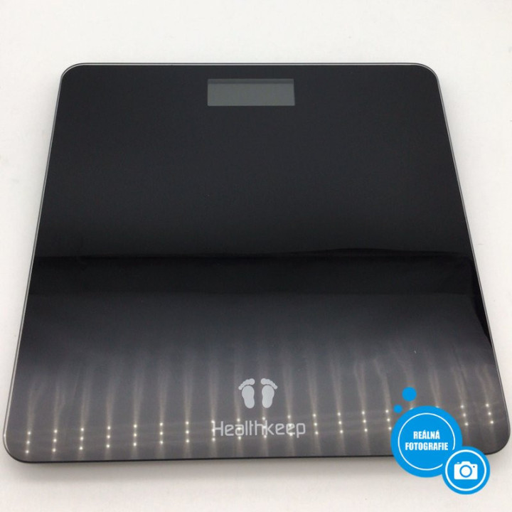 Osobní váha HEALTHKEEP EB1224, max. nosnost 180kg, černá