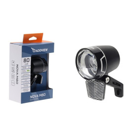 LED světlo na kolo ADDVIEW Nova M80, 80, černá