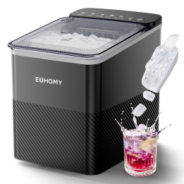 Výrobník ledu EUHOMY IMB1008CA-GS, 150 W, černá