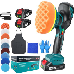 AKU leštička XIAZIR 6" Waxing and Polishing, (včetně baterie 2 x 21 V)