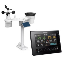Profesionální domácí meteostanice BRESSER 4 CAST CV Wi-Fi (7803510/HC1), černá