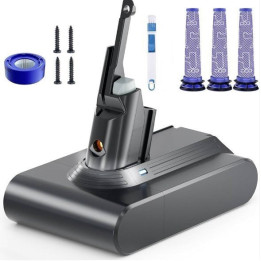 Náhradní baterie pro DYSON V7/SV11, 8000 mAh, 21,6 V