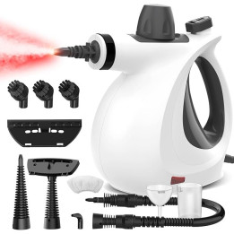 Ruční parní čistič AUIFFER WHL-603, 1050W, bílá