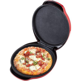 Elektrická pizza pec JUDGE Pizza Maker JEA89, 30 cm, 1000 W, červená