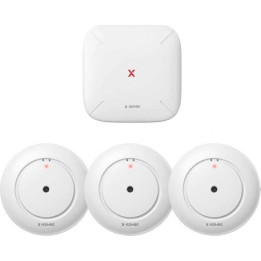 SMART senzor úniku vody X-SENSE SWS54 (3 x SWS51 a SBS50), bílá