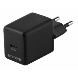Nabíjecí adaptér ESSENTIALS 3052350, 30 W, 1x USB-C, černá