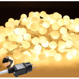 LED světelný řetěz DA LIGHT , 20 m, 200 LED, 3,6 W, teplá bílá
