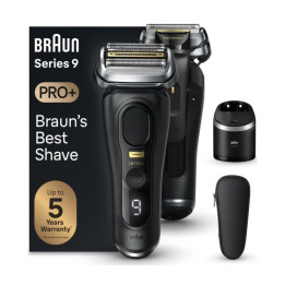 Pánský holicí strojek BRAUN Series 9 Pro+ 9560cc Wet&Dry, Noir