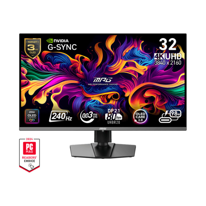 MSI MPG 322URXDE QD-OLED 31,5″