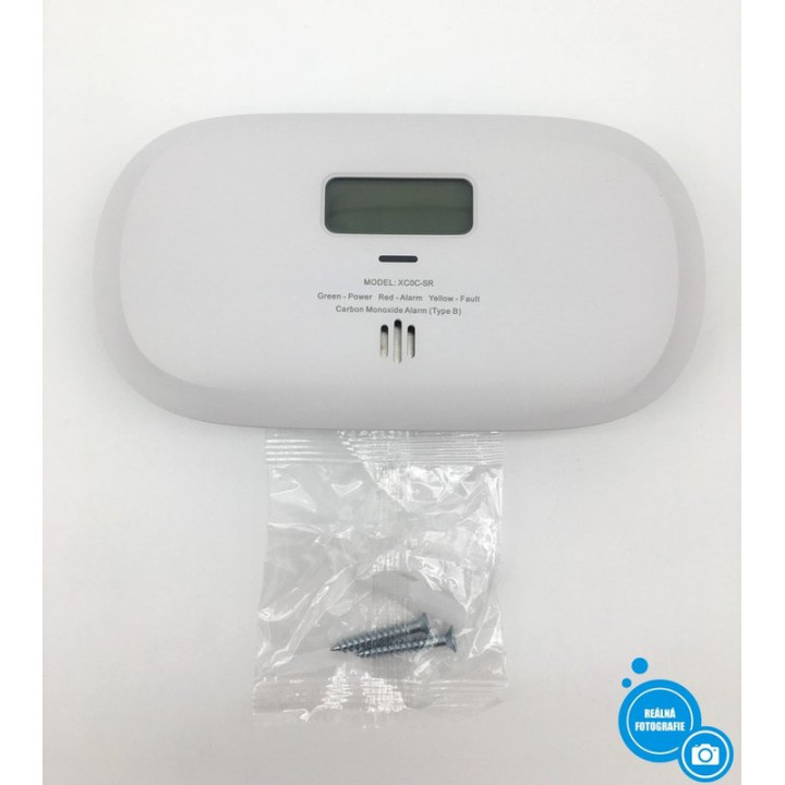 Detektor oxidu uhelnatého X-SENSE XC0C-SR, bílá