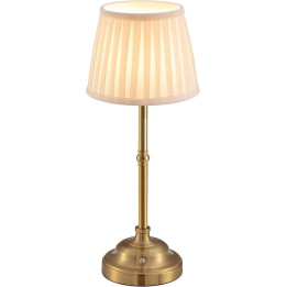 LED dobíjecí stolní lampa 4000 mAh, 3 W, zlatá