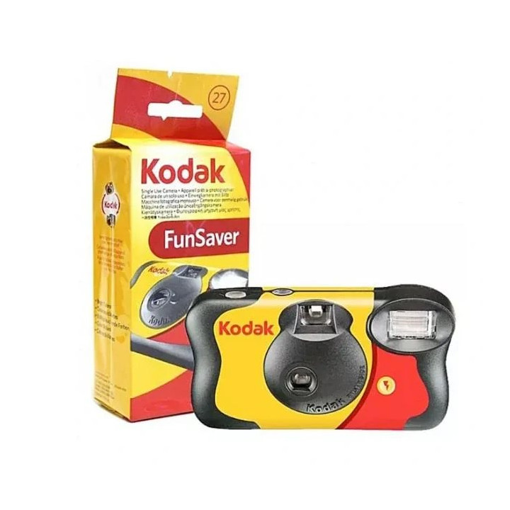 Jednorázový fotoaparát KODAK Fun Saver CAT 861 7763, ISO 800, 27 ks