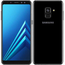 Mobilní telefon SAMSUNG Galaxy A8 2018 (SM-A530), 4/32 GB, Dual Sim, černá