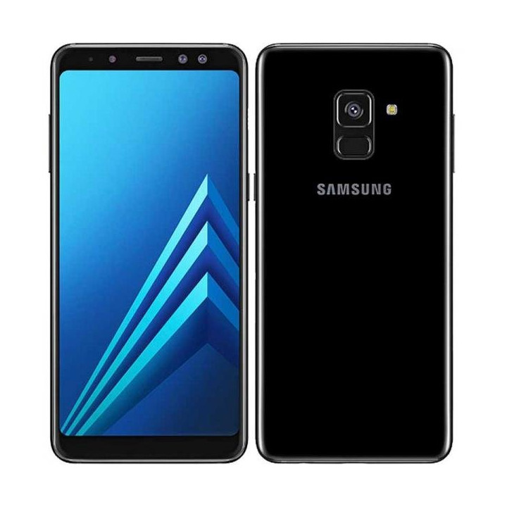 Mobilní telefon SAMSUNG Galaxy A8 2018 (SM-A530), 4/32 GB, Dual Sim, černá