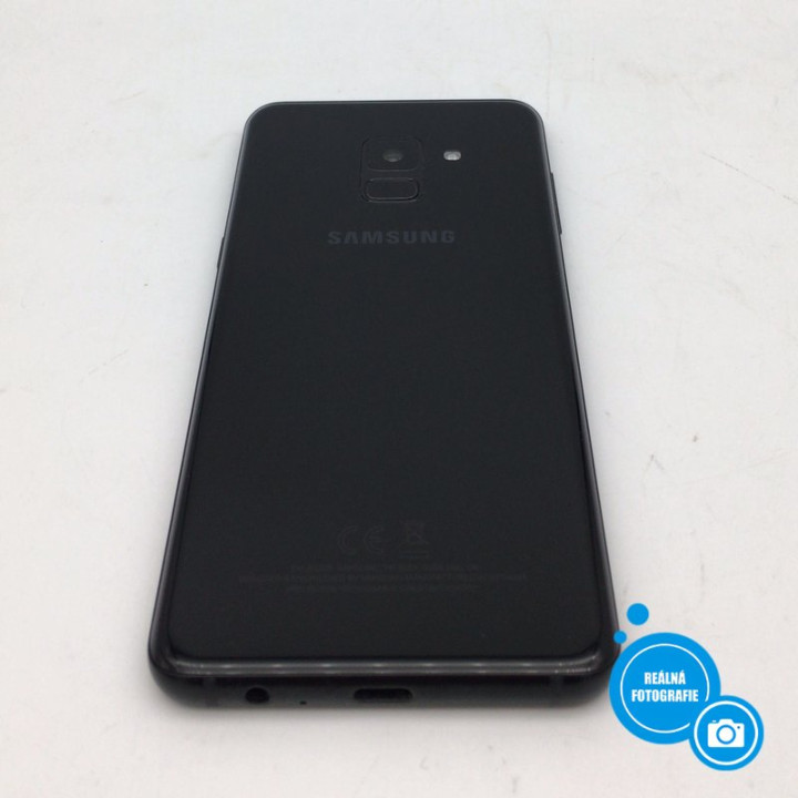 Mobilní telefon SAMSUNG Galaxy A8 2018 (SM-A530), 4/32 GB, Dual Sim, černá